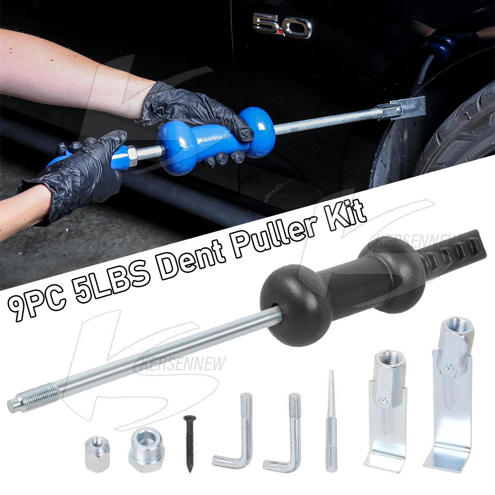 weyleity 13pcs Heavy Duty Slide Hammer Dent Puller Set weyleity 13pcs Heavy Duty Slide Hammer Dent Puller Set