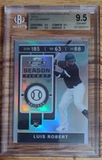 2020 Panini Contenders Optic Holo Luis Robert #7 BGS 9.5 GEM MINT Rookie RC