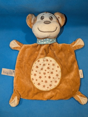 MÜLLER Schmusetuch Affe Beauty Baby Schnuffeltuch Kuscheltuch Plüsch Tuch