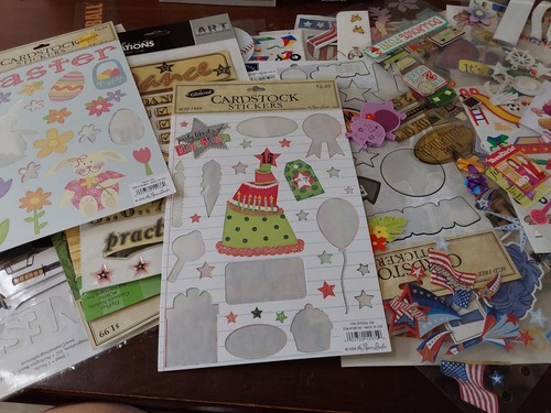 Scrapbook Crafting Partial Sheets Sticker Lot Disney Sports Planning Prom Beach - Picture 5 of 9