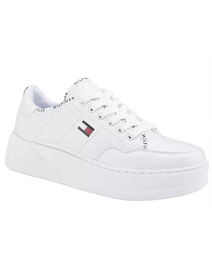 TOMMY HILFIGER Women's Grazie Lightweight Lace-Up Sneakers 10M