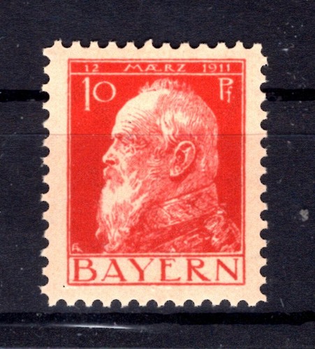 Bavaria Proof Print/Essay 78IC Sample Count ** MNH MINT (Aa5543)