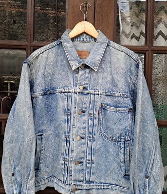 ジャケット・アウター TYPE1 DENIM JACKET T-BACK - SPECIAL USED Vintage 90s LEVIS Type 1 Buckle Back Denim Jacket Mens Large | eBay