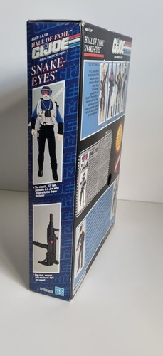 Vintage Hasbro G.I. Joe Hall of Fame Snake-Eyes 12" Action Figure 1991 Boxed New - Imagen 7 de 11