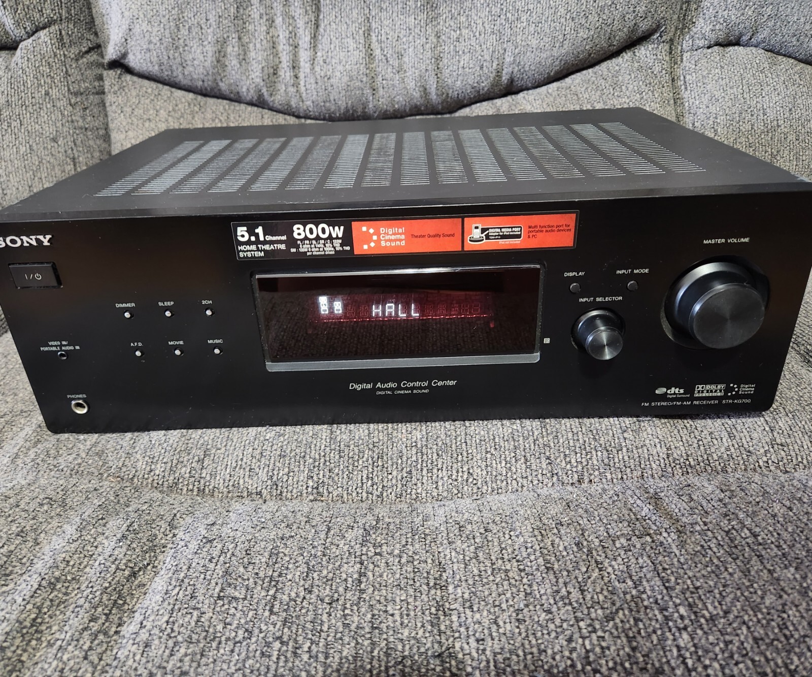 Sony STRKG700 Digital Audio Control Center Digital Cinema Sound