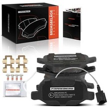 Bremsbelagsatz Bremsbeläge mit Zubehör Hinten für Alfa Romeo Mito 955 77365752