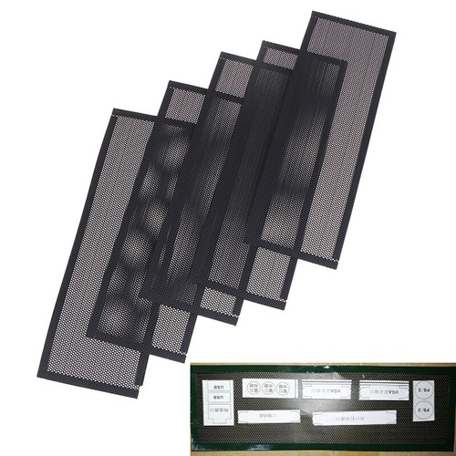 5PCS PVC Dust Filter Universal DIY Shield Back Plate For Computer Chassis IJ.LO - Bild 2 von 12