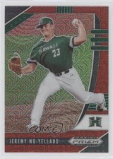 2020 Panini Prizm Draft Picks Red Mojo Prizm Jeremy Wu-Yelland #PDP118 0b3