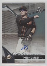2021 Bowman Platinum Top Prospects Auto Patrick Bailey #TOP-6 Auto 0c2