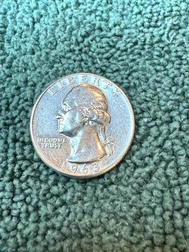 1963 (P) Washington Quarter 90% Silver - Extra Fine