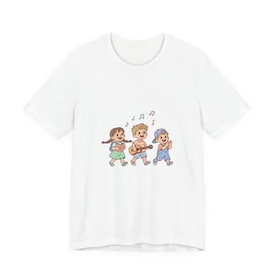 karaoke kids tee | pastel chill, gentle vibes