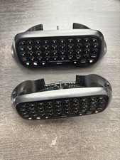 Lot Of 2 Genuine Microsoft Xbox 360 Chatpad-Controller Keyboard Pad-Tested