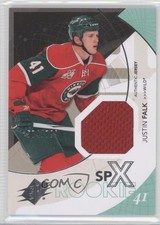 2010-11 SPx Rookie Jersey 574/799 Justin Falk #165 0z1