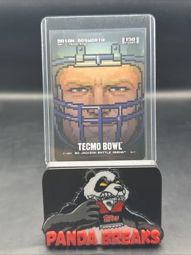 2026 Bo Jackson Battle Arena Tecmo Brian Bosworth Day 1 Promo ALT Power 150