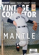 Beckett Vintage Collector Price Guide April/May Mantle on Cover