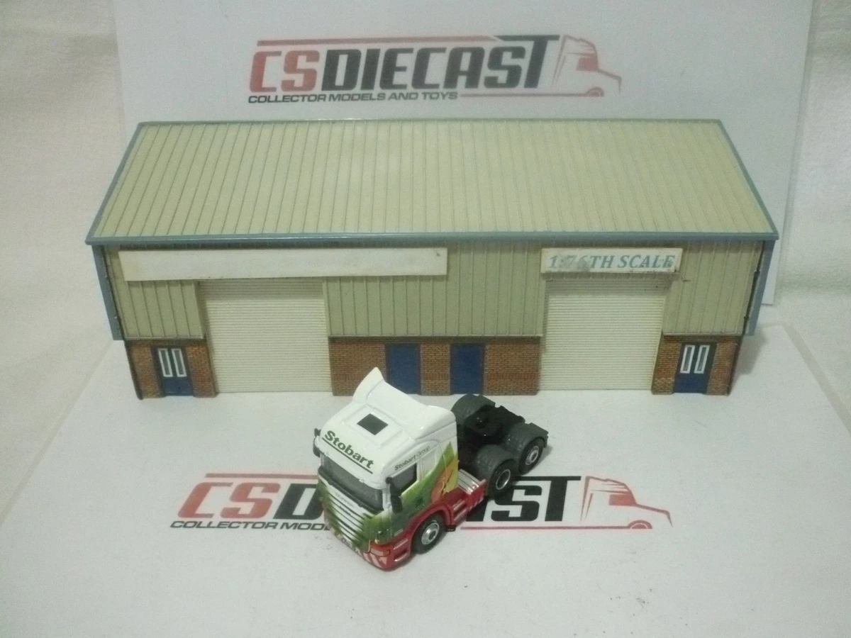 Oxford Diecast 76SRH001 Scania R Series Highline Box Trailer Eddie Stobart 1 76 Scale