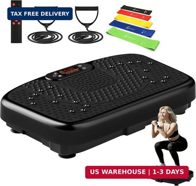 SoftGym Vibration Plate Exercise Machine for Lymphatic Drainage,Power Vibrate St