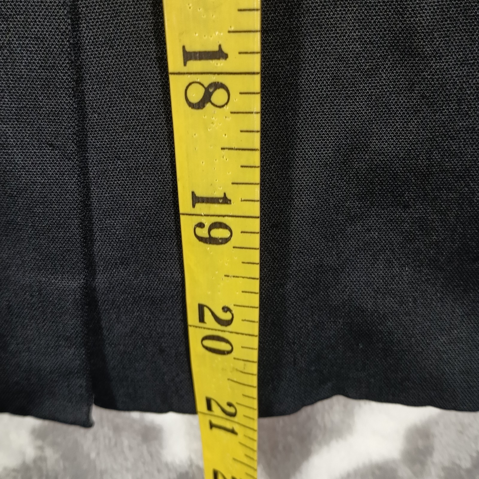 Armani Exchange Skirt Plain Basic Size 4 Black Ca… - image 6