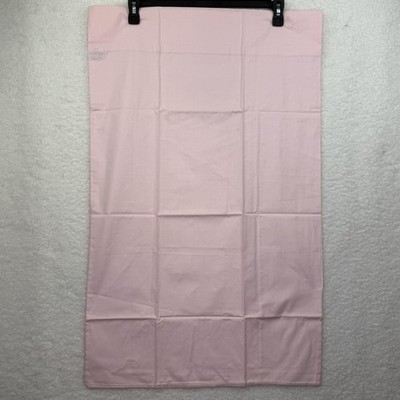 Vintage Harmony House Pillow Case Set x2 42x38.5 Pink Solid Pima Cotton