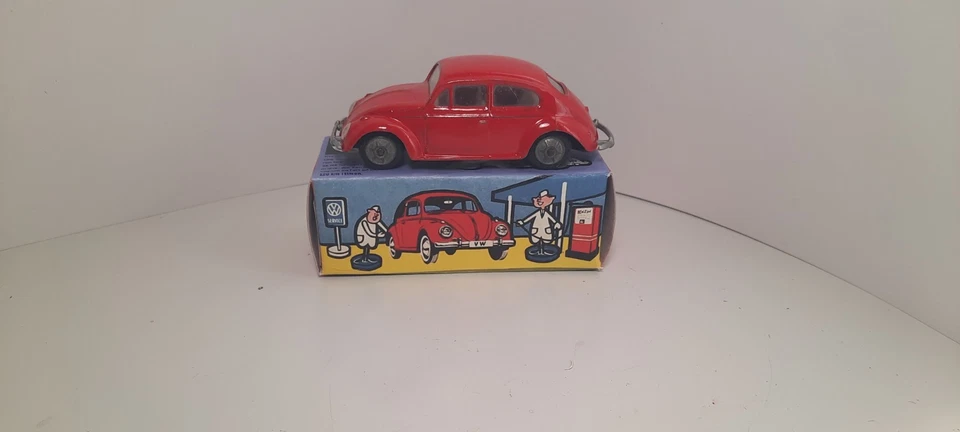 TEKNO de DINAMARCA VW VOLKSWAGEN 819 escarabajo rojo kafer conejo coche de colección caja 1/43 Foto 2 de 4