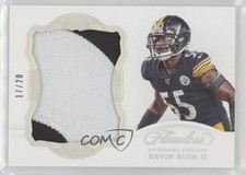 2019 Panini Flawless Rookie Patch Silver /20 Devin Bush II #PAT-DBU Patch RC