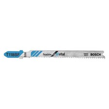 Bosch T118bf Jigsaw Blade, Bimetal, 3 In. L, Pk5