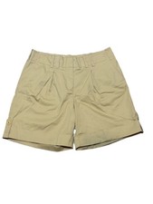 J.Jill High Waist Short Size 10 Petite Khaki