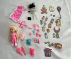 Vintage KELLY Bedtime Barbie Baby Sister 1994 w/All The Accessories! Good Cond!