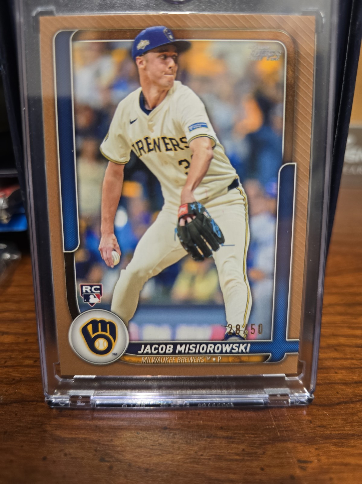 2026 Topps Gold Jacob Misiorowski (RC)  #39 Serialized /50