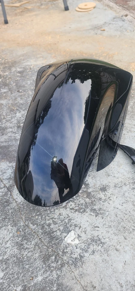 Kawasaki Zx14 Zx14r Front Fender And Carbon Fiber Side - Image 3 of 4