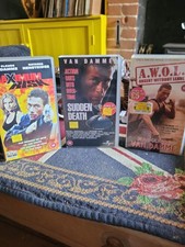 Jean Claude Van Damme Vhs X3