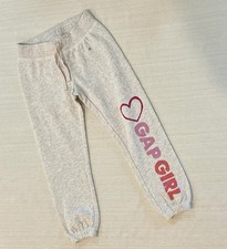 Gap Kids New W/ Tag GapGirl ivory Sweat Pants Size 4-5