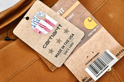Carhartt Firm Duck Double-Front Work Dungaree (Modell B01) 40/32 Made in USA