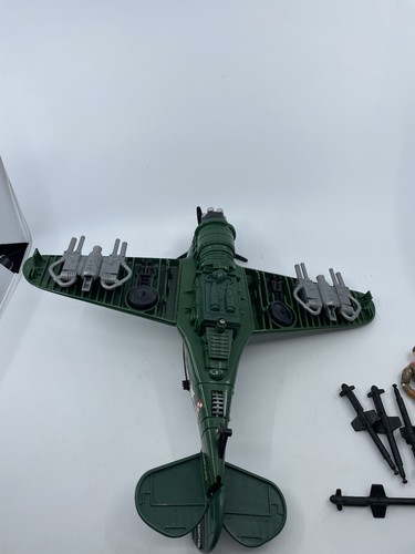 Vintage GI Joe Sgt. Savage P-40 Warhawk WWII Toy Plane HASBRO - Picture 14 of 24