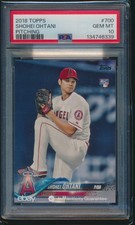PSA 10 SHOHEI OHTANI/OTANI 2018 TOPPS PITCHING LA Angels Rookie Card RC GEM MINT