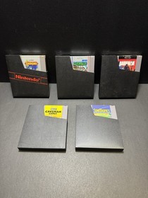 Nintendo NES 5-Game Lot Castlevania Darkman Star Tropics Caveman Games w/manuals