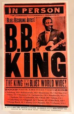 B.B. King  North American Tour 2008 Hatch Show Print - Mint