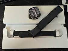 Apple Watch Series 10 - 46mm - Titan Natur (GPS + Cellular) - Top Zustand + OVP