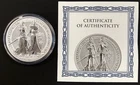 2022 Germania Mint "Allegories" 5 Mark, 1 Troy Oz .9999 Fine Silver coin w/COA!