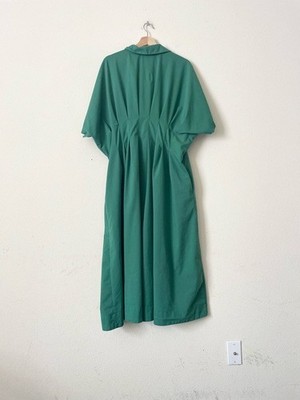 Anthropologie Exquise 2X The Tobie pleated waist pocketed midi dress in green | eBay Anthropologie Exquise 2X The Tobie pleated waist pocketed midi dress in green | eBay