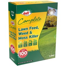 Image of DOFF Complete Lawn Feed, Weed & Moss Killer 3.2kg