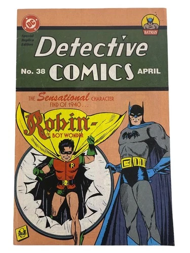 Detective Comics #38 DC Comics Vintage Replica Edition 1940 Robin