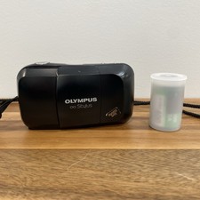 Olympus Stylus Infinity Mju 35mm Film Camera AF Tested  Working  W/Film P S