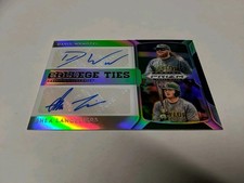 2019 Panini Prizm SHEA LANGELIERS (Athletics) DUAL SILVER AUTO rookie