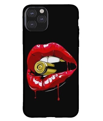 Red Lips Pop Art Phone Case Bold Urban Graphic  Slim Protective Phone Cover