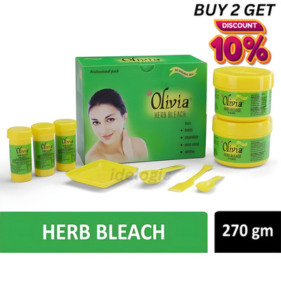 1 Set Olivia Herb Net 270g - Turmeric , Sandal, Aloe Vera , Lemon