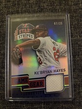 2015 Panini USA Baseball Stars Stripes Game Gear Ke’Bryan Hayes Patch /25