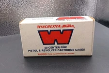 Winchester Western Vintage 357 Magnum Unprimed Cases Empty Box