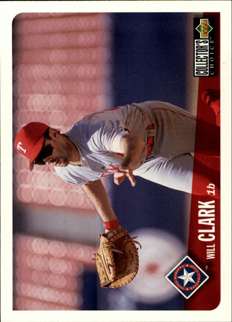 1996 Collector's Choice #320 Will Clark - BB