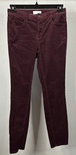 Loft Curvy High Waist Skinny Corduroy Pants Women s Size 4 28x29